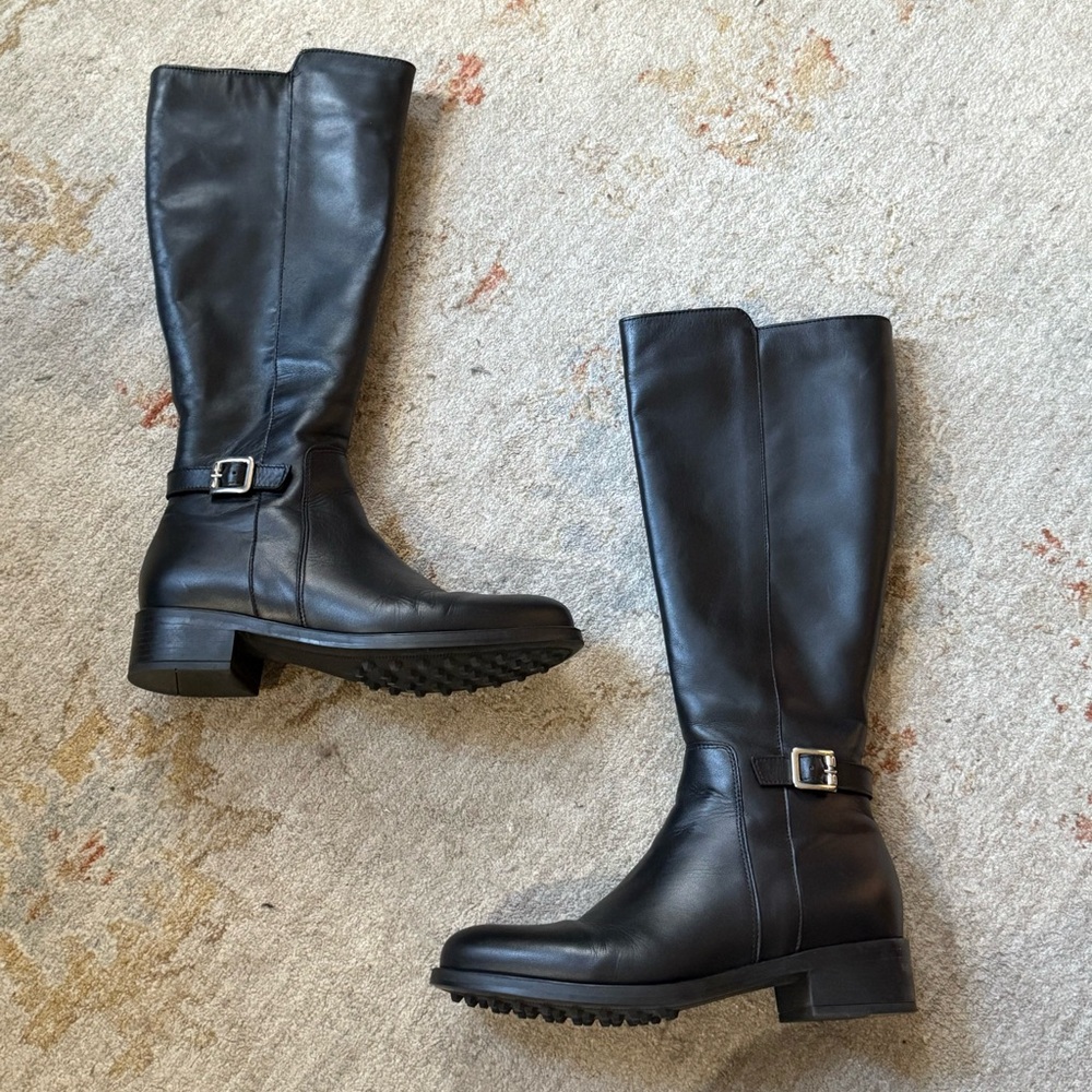 ꨄ La Canadienne Silvana Leather Boots - Waterproof - 39 - MSRP $600